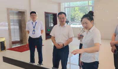 引領科技風尚    共創(chuàng)輝煌未來——六安市科技局領導來我司參觀指導！